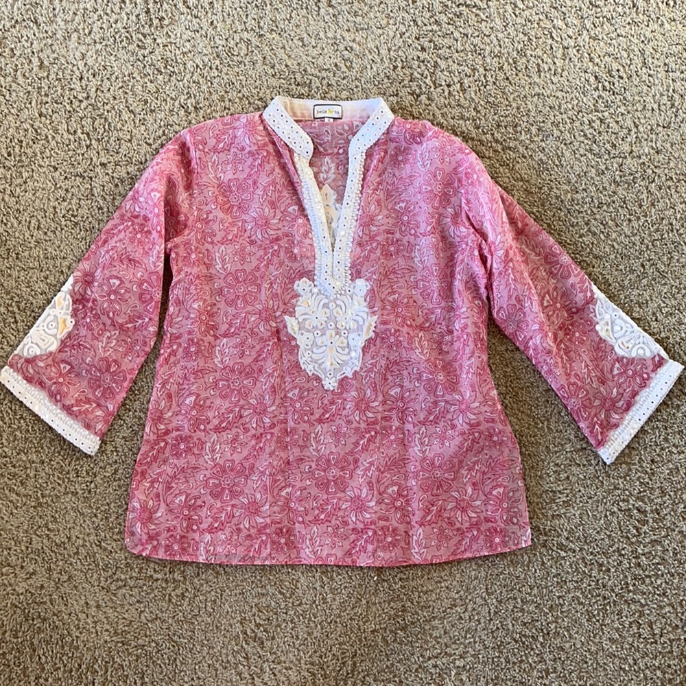 Beautiful Bella Tu tunic top